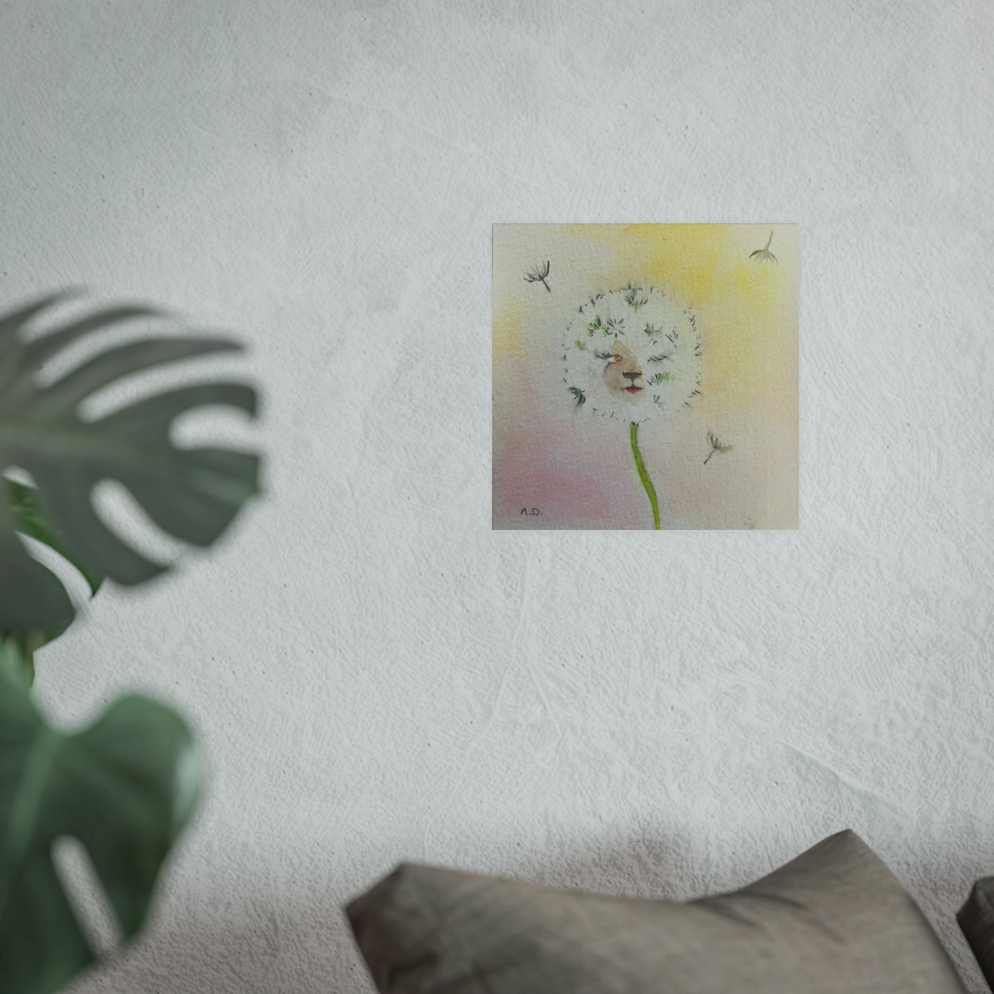 Dandelioness Edgeless | Satin & Archival Matte Poster
