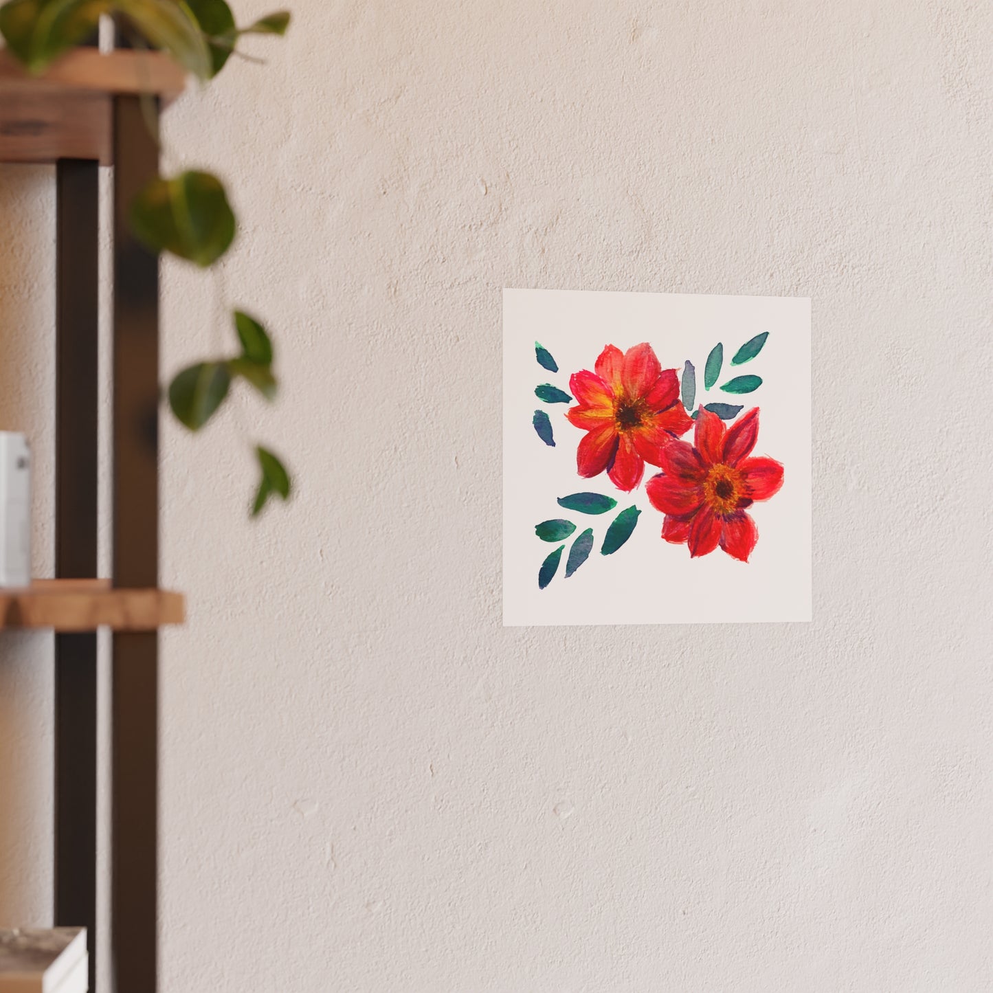 Happy Day Dahlia | Satin & Archival Matte Prints