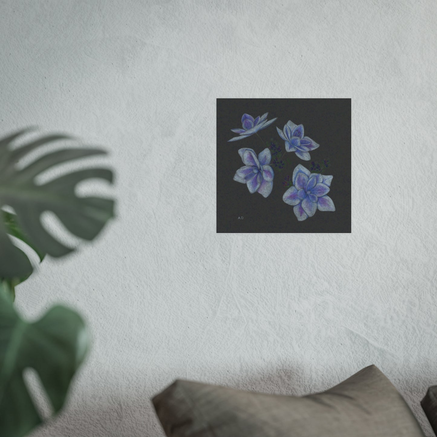 Stargazer Hydrangea Blossoms | Satin & Archival Matte Prints