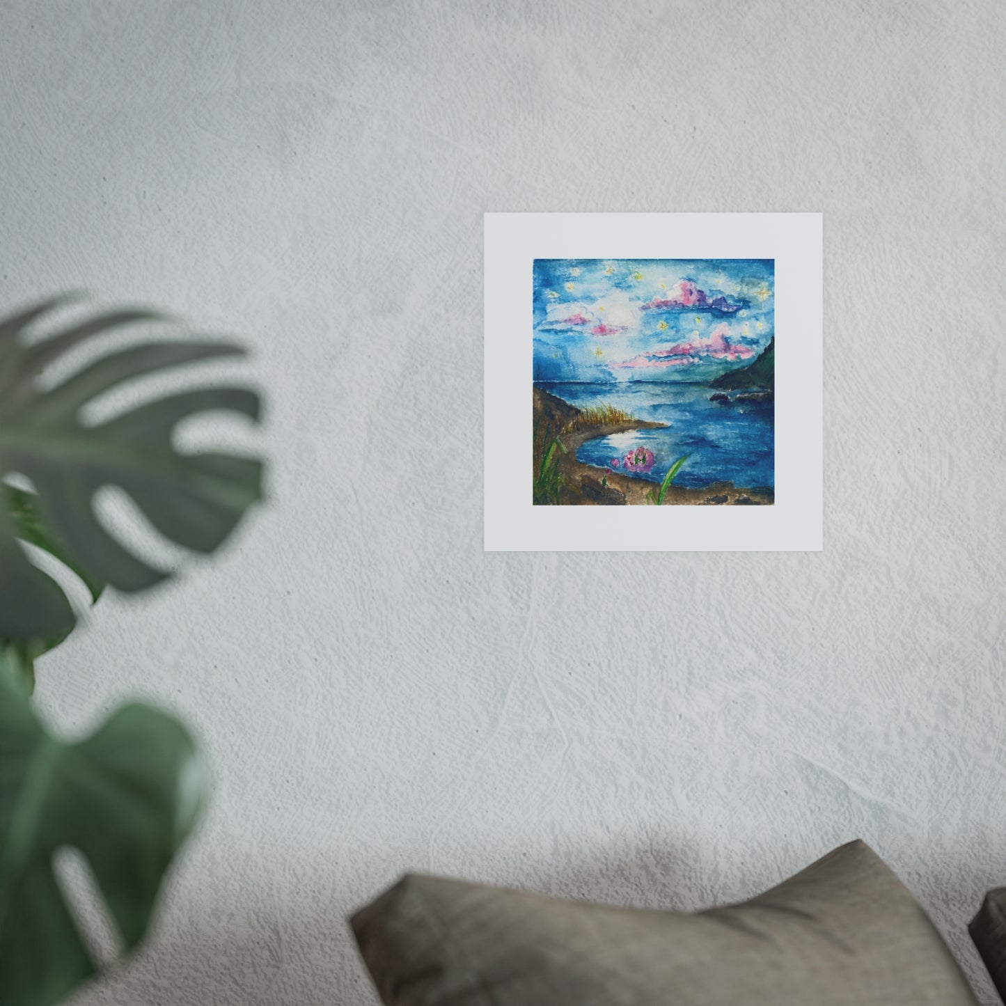 Seaside Love Bug and Scenery | Satin & Archival Matte Prints