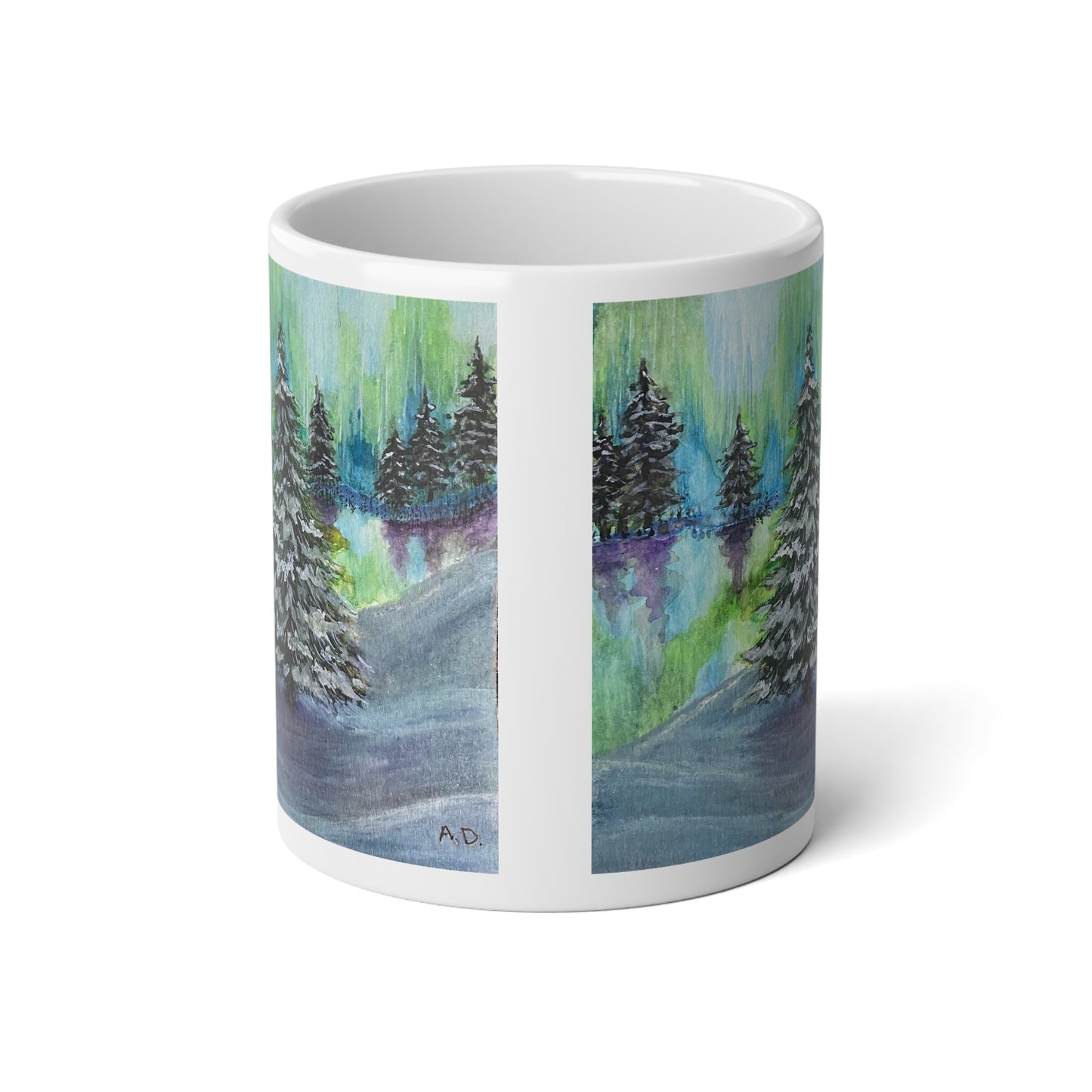 20 oz Jumbo Mug | Winter Aurora