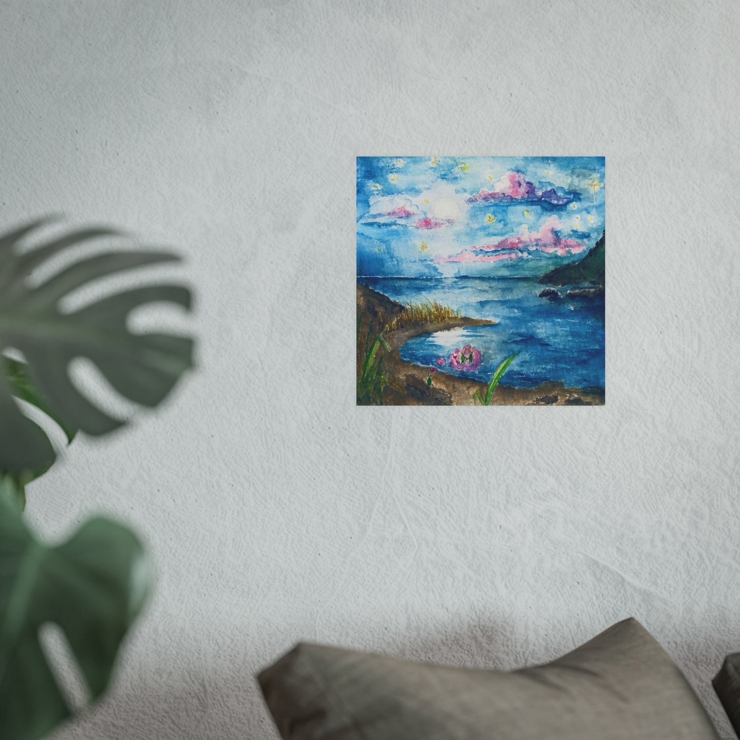 Seaside Love Bug and Scenery Edgeless | Satin & Archival Matte Prints