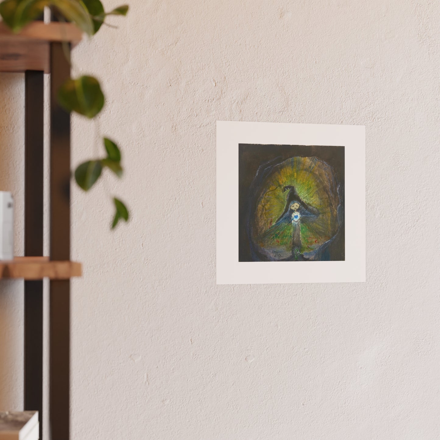 Blue Witch Poster | Satin or Archival Matte