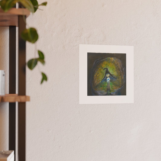 Blue Witch Poster | Satin or Archival Matte