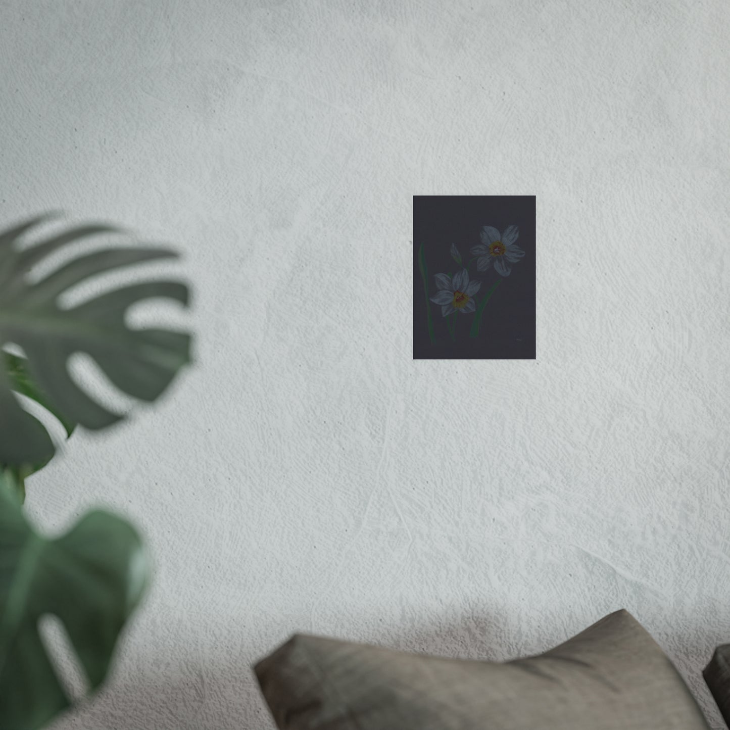 Dark Botanicals - Daffodils | Satin & Archival Matte Prints