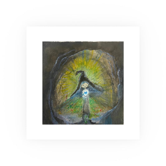 Blue Witch Poster | Satin or Archival Matte