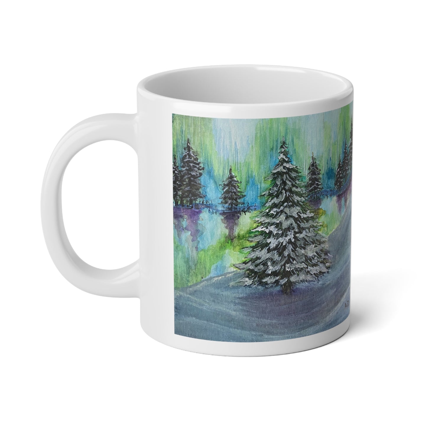 20 oz Jumbo Mug | Winter Aurora