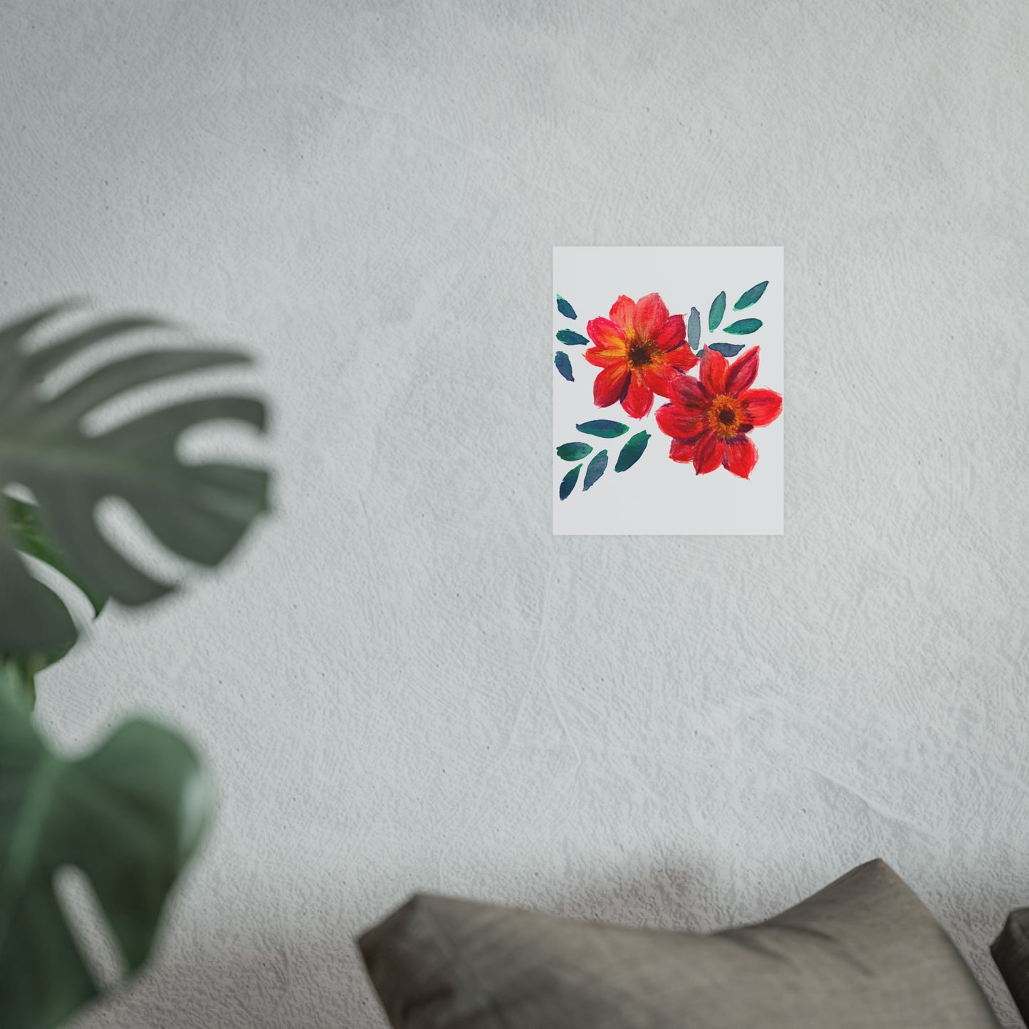 Happy Day Dahlia | Satin & Archival Matte Prints