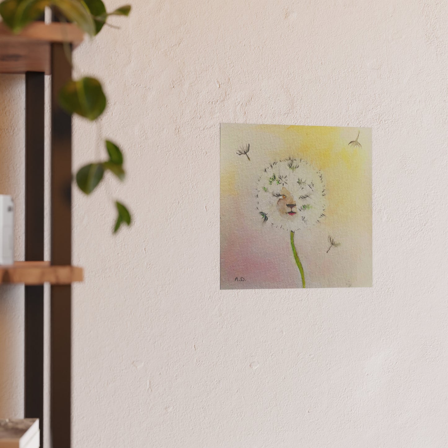 Dandelioness Edgeless | Satin & Archival Matte Poster