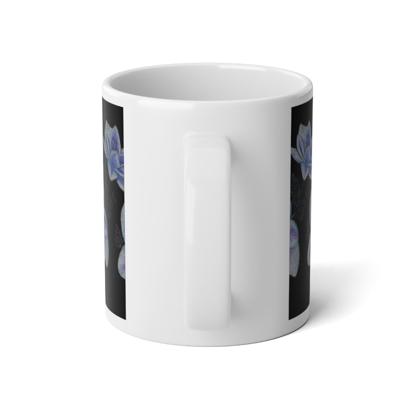 20oz Jumbo Mug | Stargazer Hydrangea Blossoms