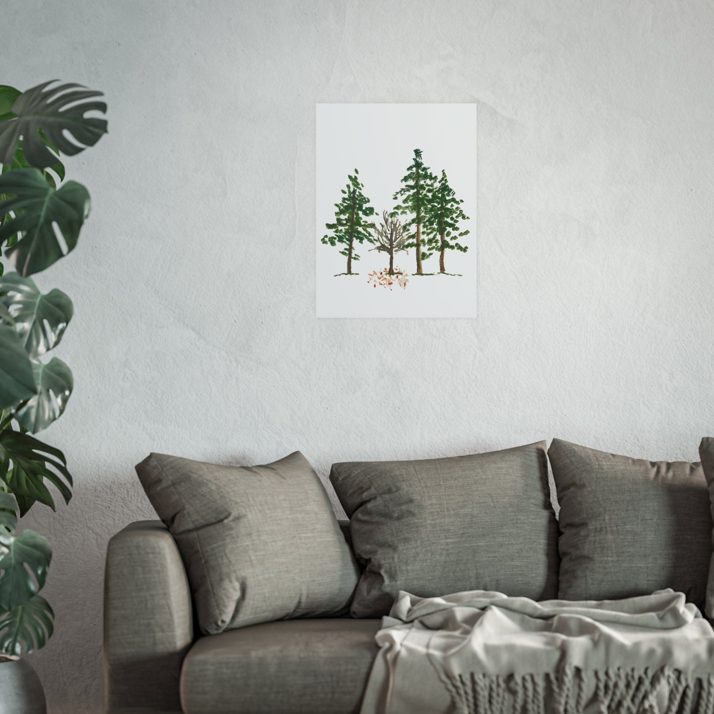 Four Trees | Satin & Archival Matte Prints