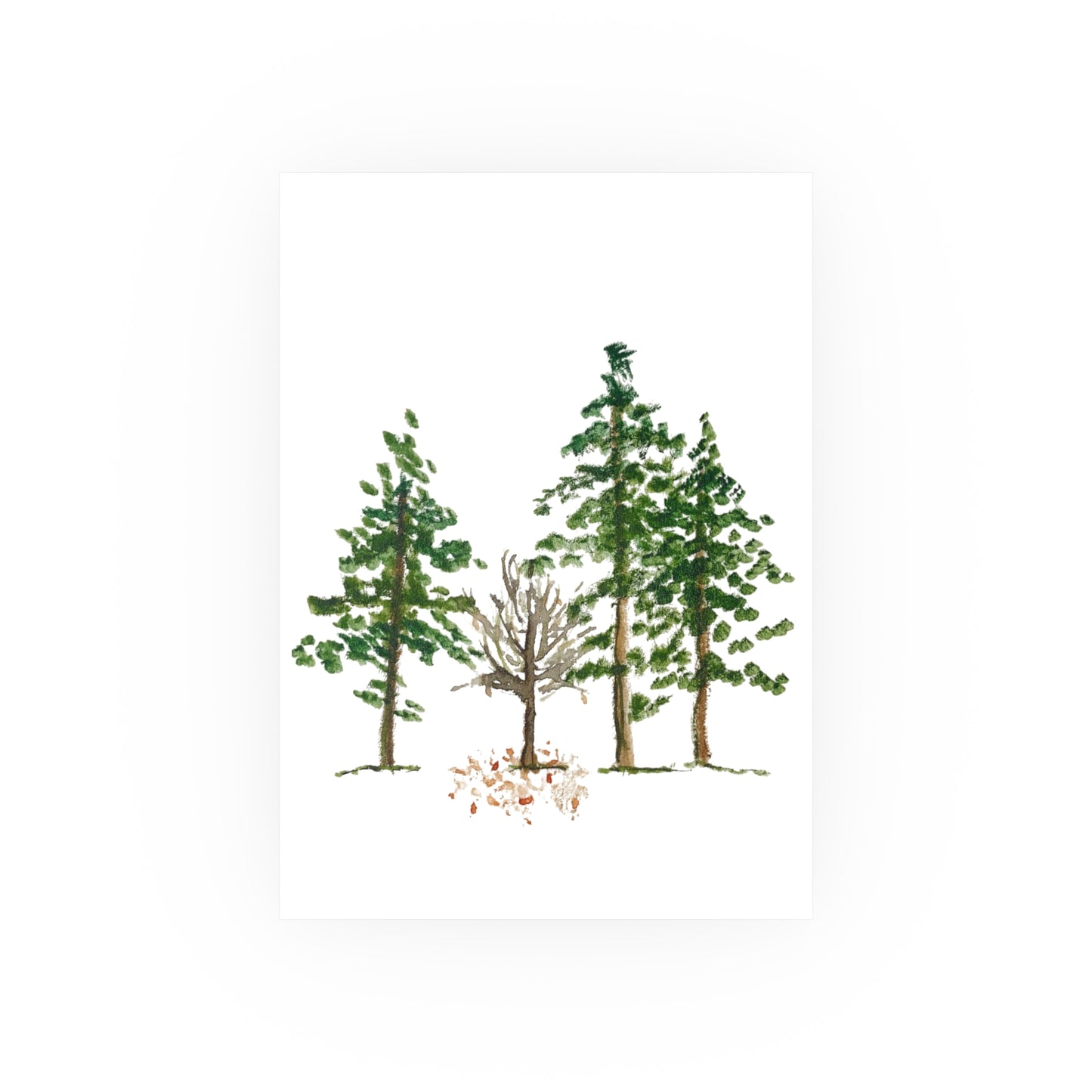 Four Trees | Satin & Archival Matte Prints