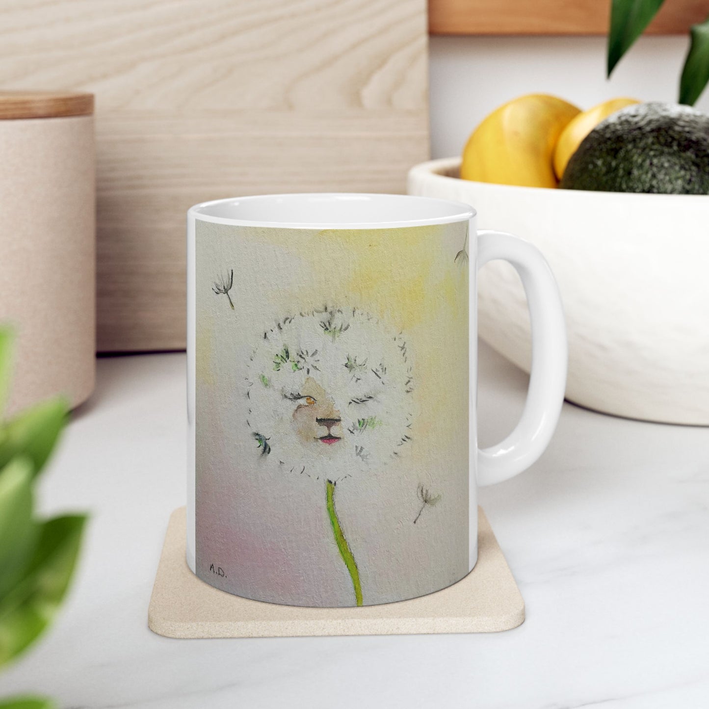 Ceramic Mug | Dandelioness