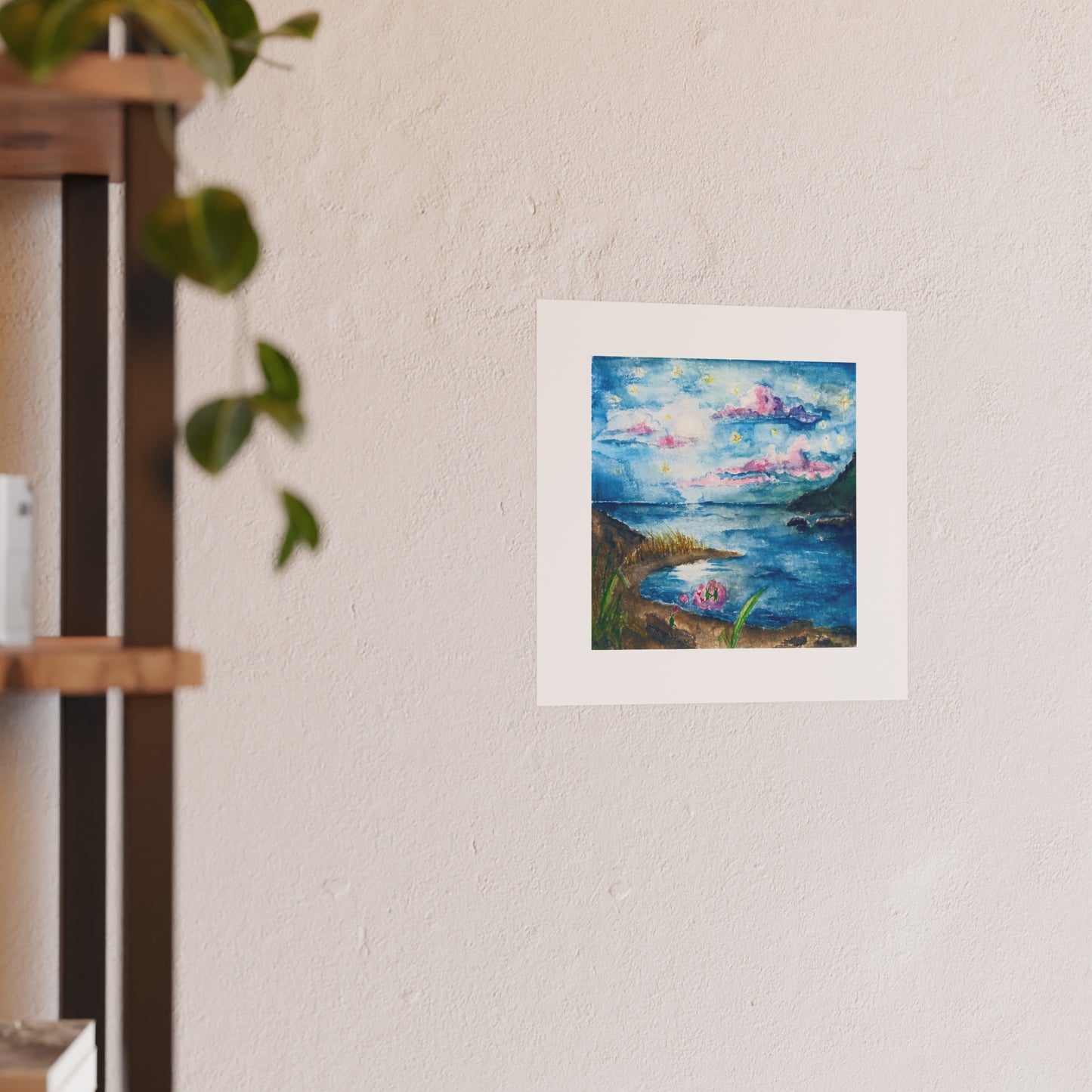 Seaside Love Bug and Scenery | Satin & Archival Matte Prints