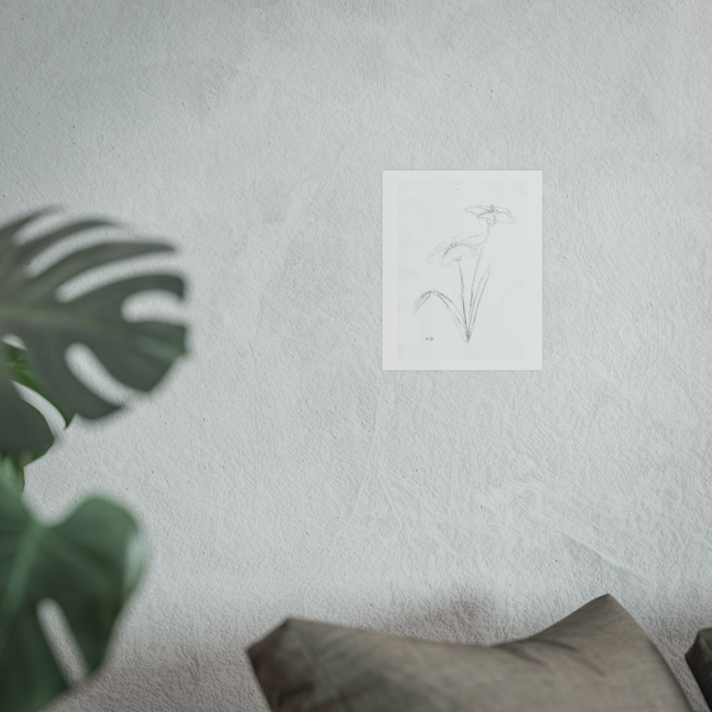 Botanical Sketch | Satin & Archival Matte Prints