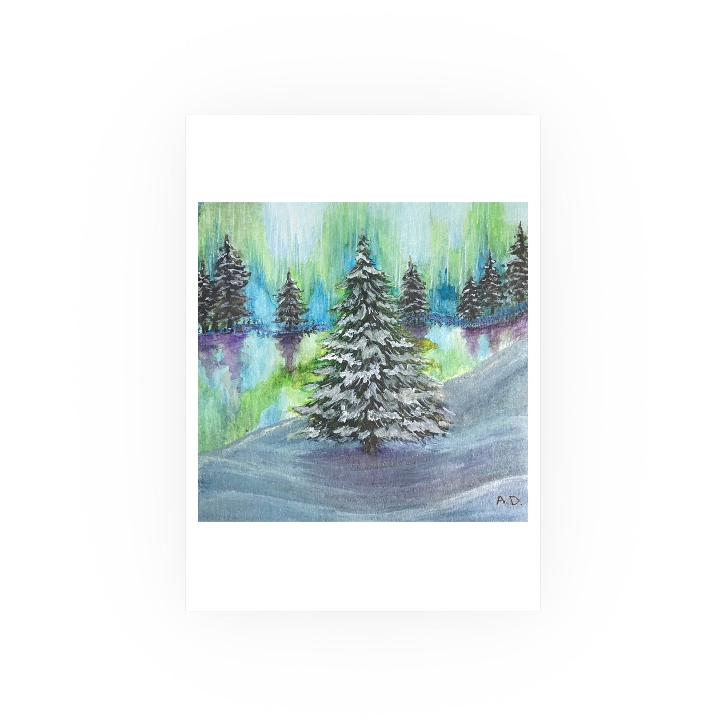 Winter Aurora | Satin & Archival Matte Prints