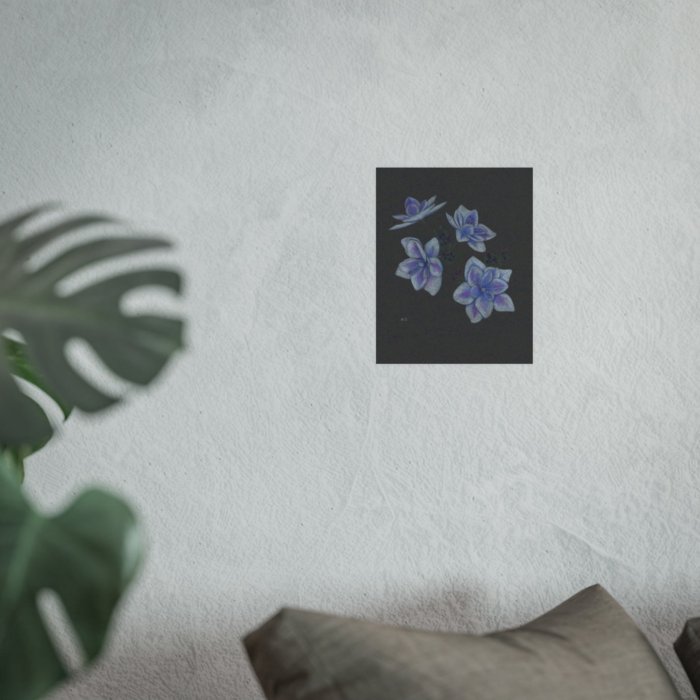 Stargazer Hydrangea Blossoms | Satin & Archival Matte Prints