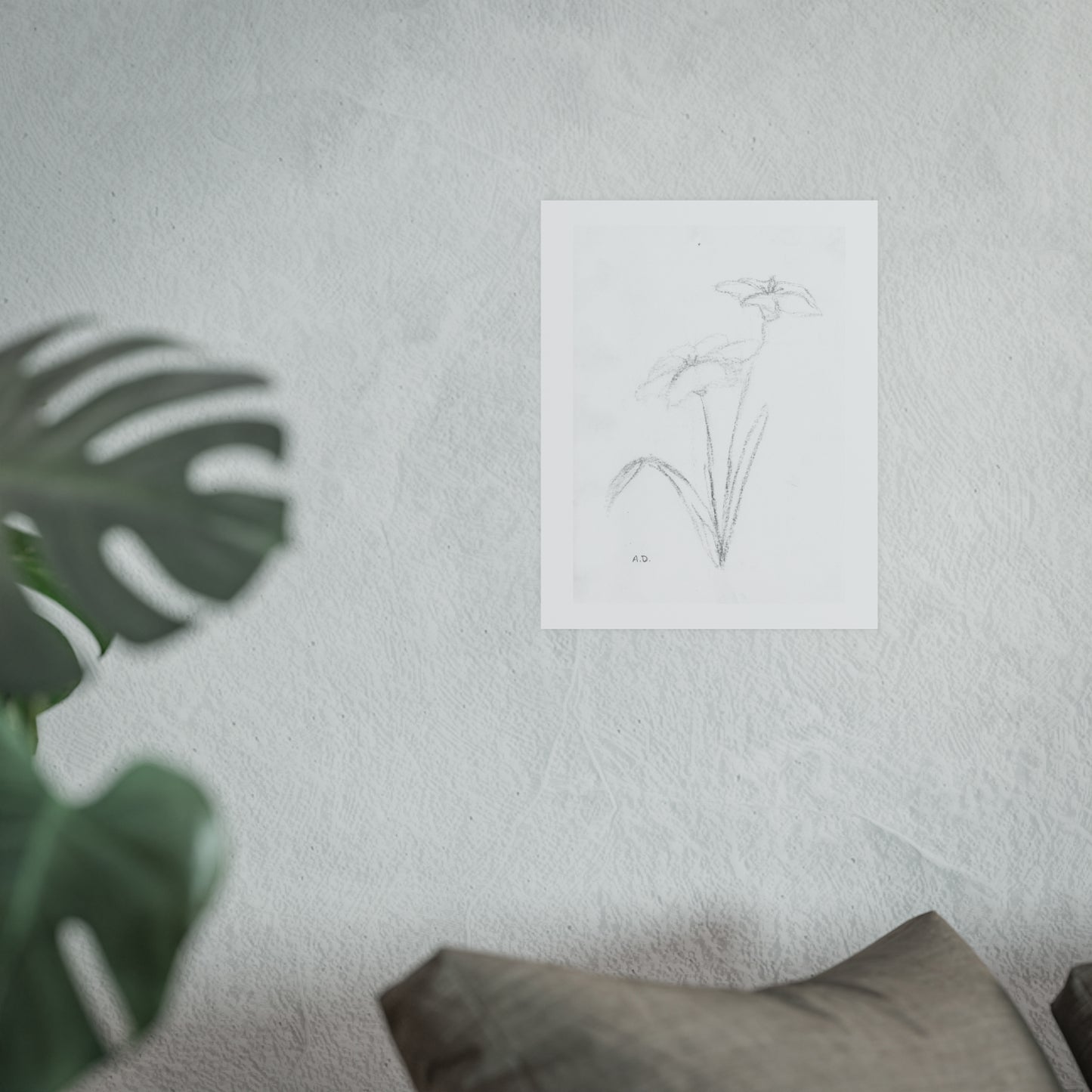 Botanical Sketch | Satin & Archival Matte Prints
