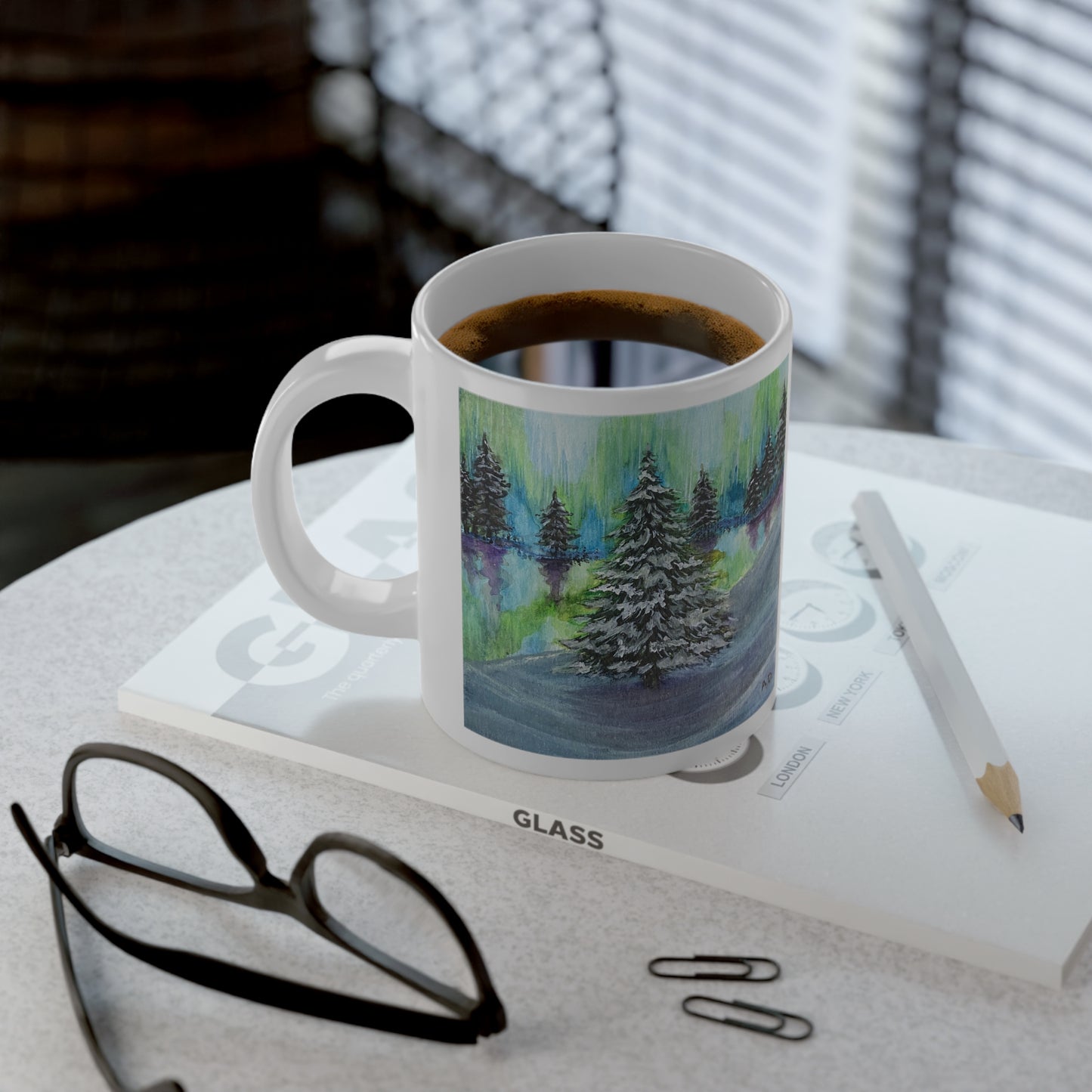 20 oz Jumbo Mug | Winter Aurora