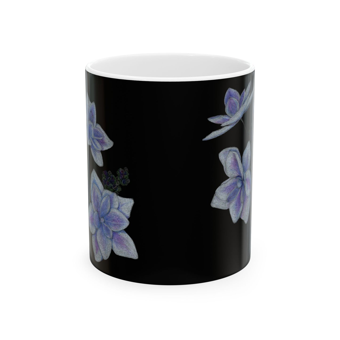 Ceramic Mug | Stargazer Hydrangea Blooms