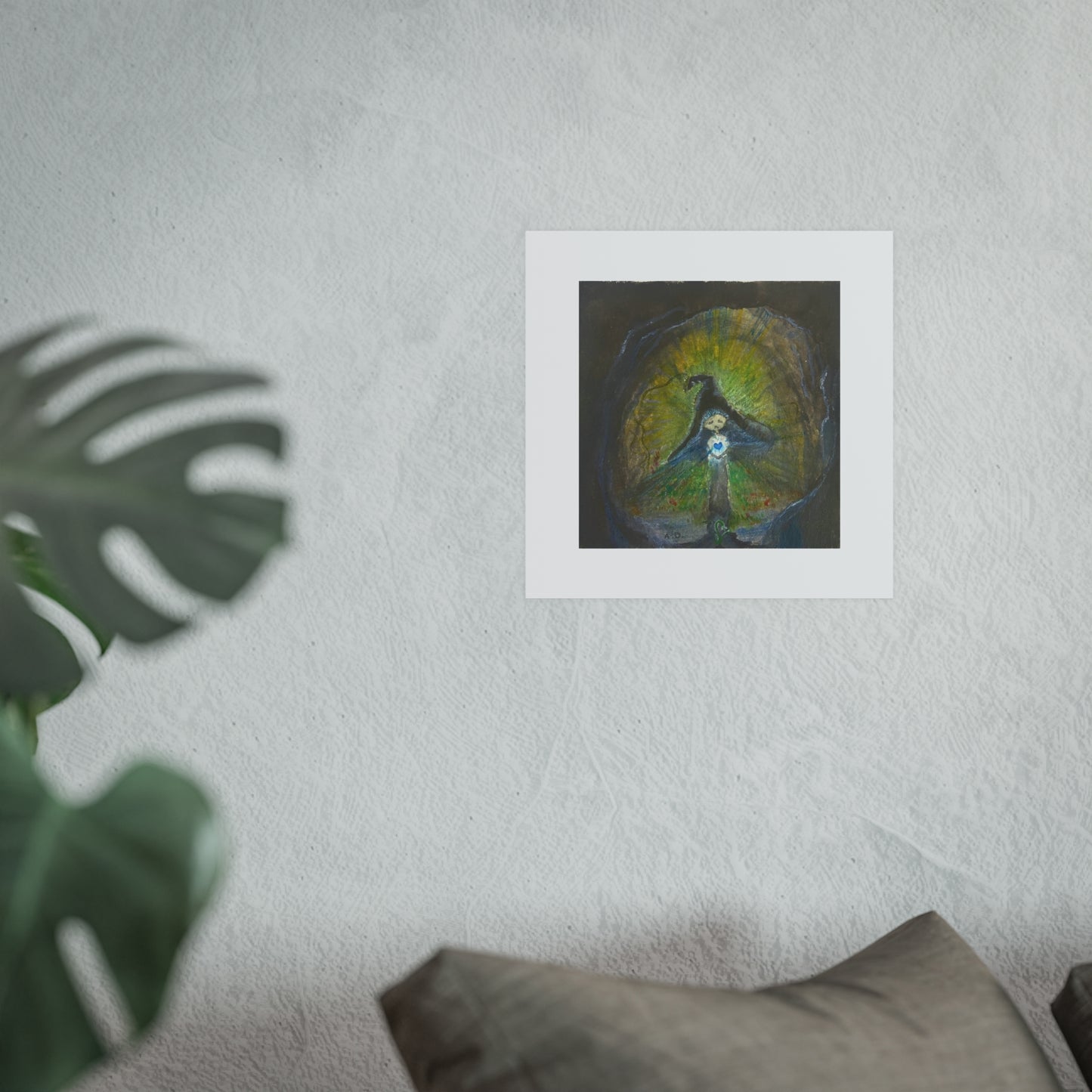 Blue Witch Poster | Satin or Archival Matte