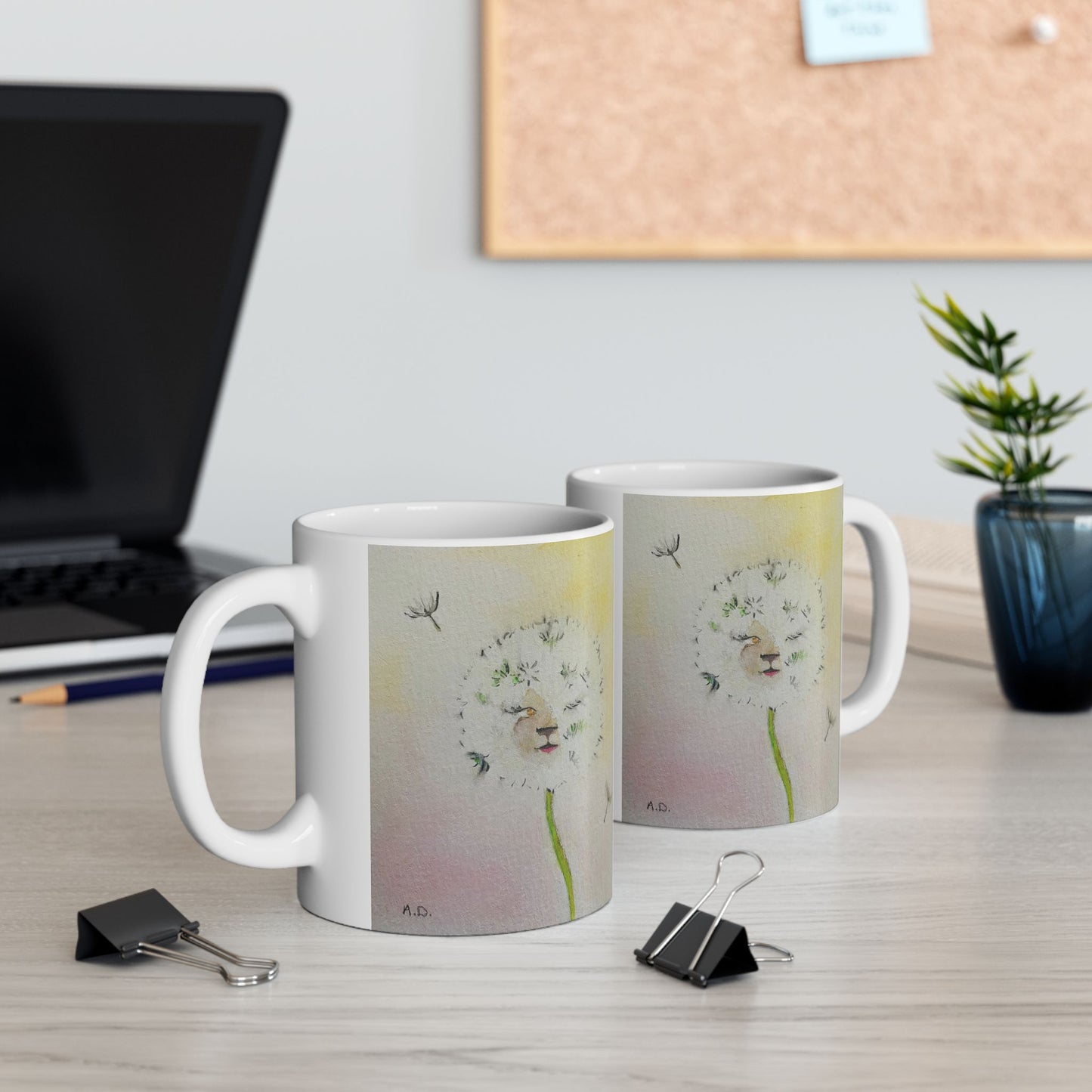 Ceramic Mug | Dandelioness