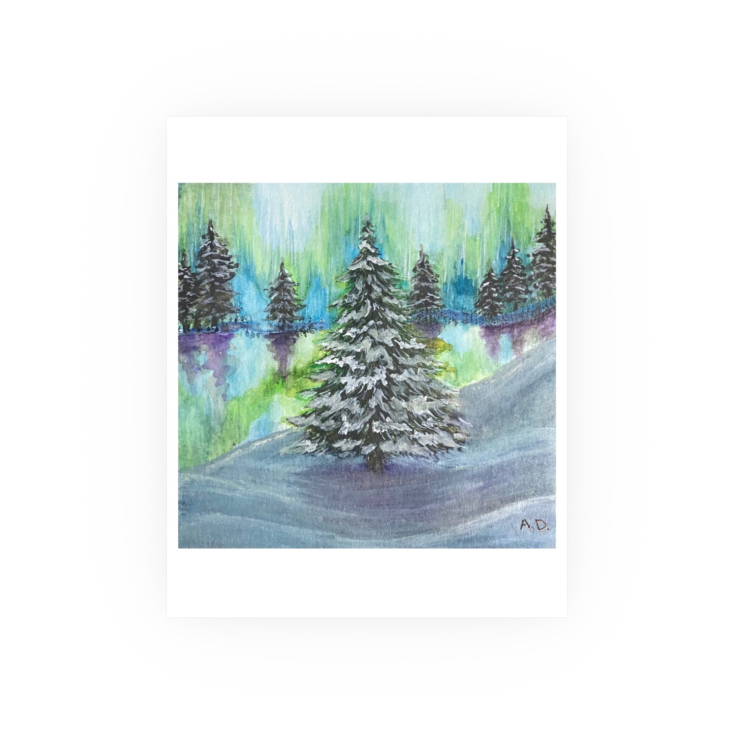 Winter Aurora | Satin & Archival Matte Prints