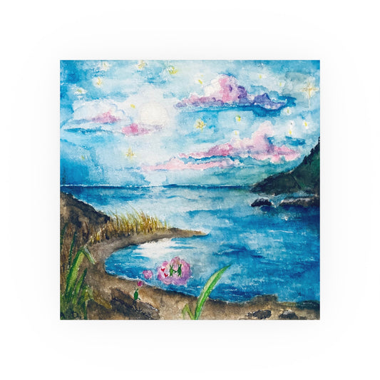 Seaside Love Bug and Scenery Edgeless | Satin & Archival Matte Prints