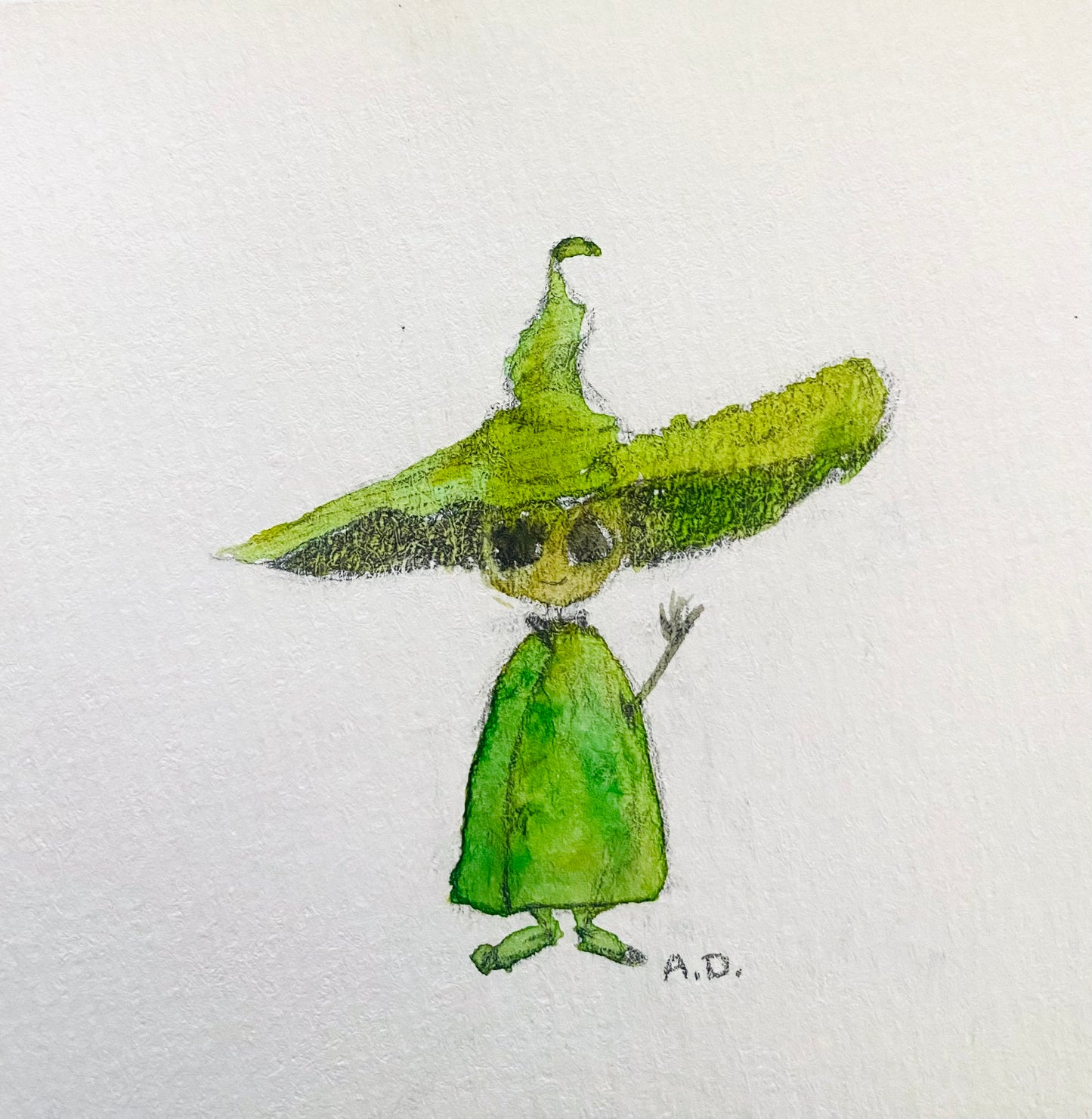 Original Character Watercolor | Digital Download